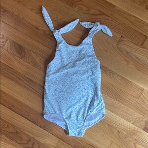 Minnow Swim Girls Floral Swimsuit One Piece